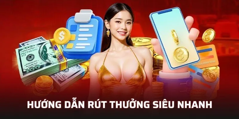 Hướng dẫn rút thưởng siêu nhanh